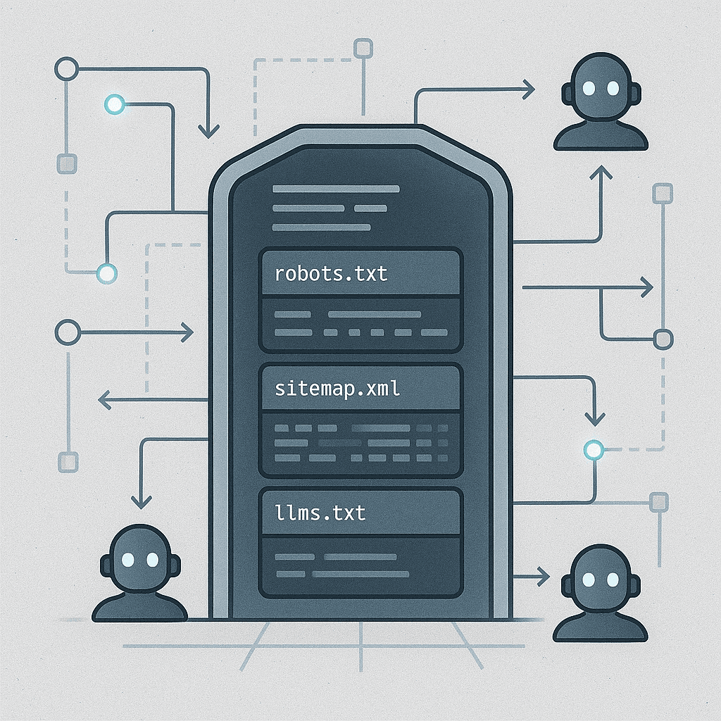 Building an AI Agent Front Door: Implementing llms.txt, robots.txt, and Sitemaps